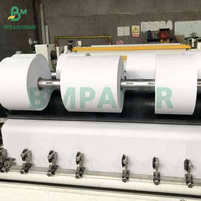 Rouleau Jumbo de Papier Thermique Couché Supérieur Noir 55gsm 65gsm 75gsm 80gsm