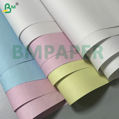60 gm 65 gm 8,5 "X11" Blanc / rose / bleu papier de copie sans carbone pour factures de transport reçus
