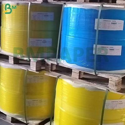 60 gm 65 gm 8,5 "X11" Blanc / rose / bleu papier de copie sans carbone pour factures de transport reçus
