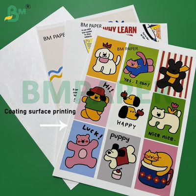 1070D 1056D Papier tissu couché jet d'encre haute performance pour impression de bureau A4 A5 Tailles personnalisées