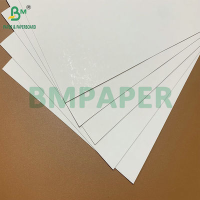 Carton Bristol blanc dos blanc 180g 200g pour support de brosse à dents