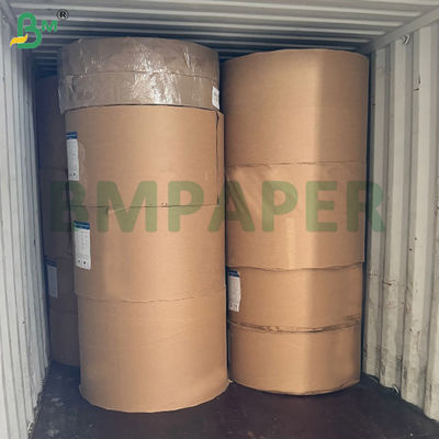 50g 54g Papier filtre à café crêpe non blanchi, Blanc blanchi Rouleaux de 308mm