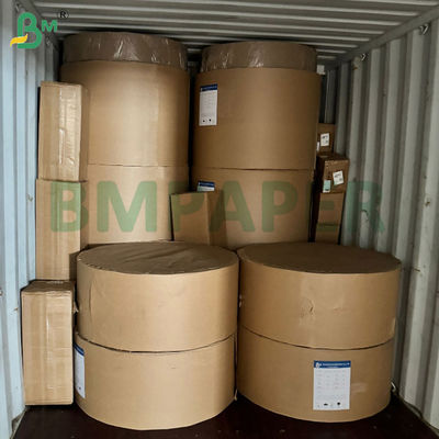 50g 54g Papier filtre à café crêpe non blanchi, Blanc blanchi Rouleaux de 308mm