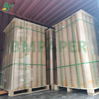 50 g 60 g 1 côté MG papier kraft à côtes brun pour emballage alimentaire large de 60 cm