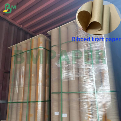 50 g 60 g 1 côté MG papier kraft à côtes brun pour emballage alimentaire large de 60 cm