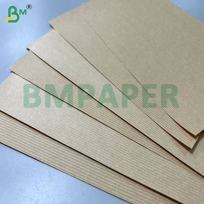 50 g 60 g 1 côté MG papier kraft à côtes brun pour emballage alimentaire large de 60 cm