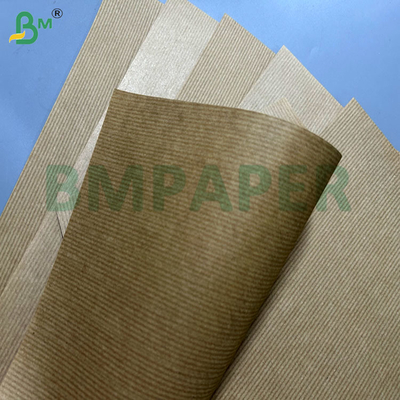 50 g 60 g 1 côté MG papier kraft à côtes brun pour emballage alimentaire large de 60 cm