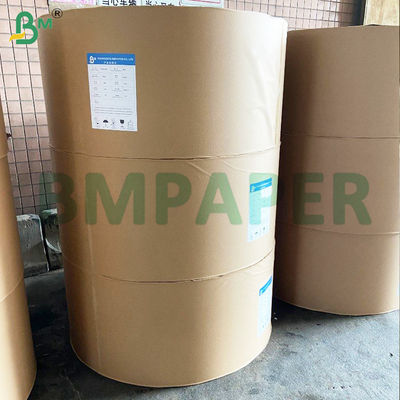 Papier anti-mousse 28 gm 36 gm blanc et brun pour le verre