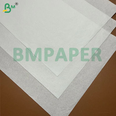 50 g de papier blanc à l'épreuve de la graisse pour le kit d'emballage du beurre 7 1000 mm 1100 mm Largeur du rouleau