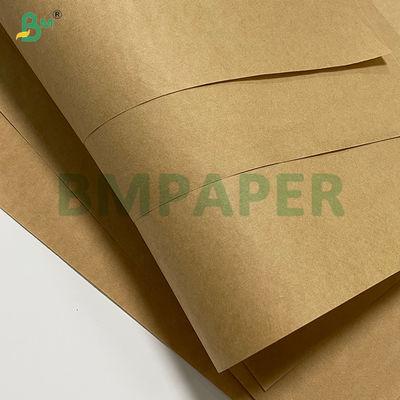 Papier kraft non blanchi 140 g/m² hautement extensible, 2000 mm en rouleau pour l'emballage de ciment