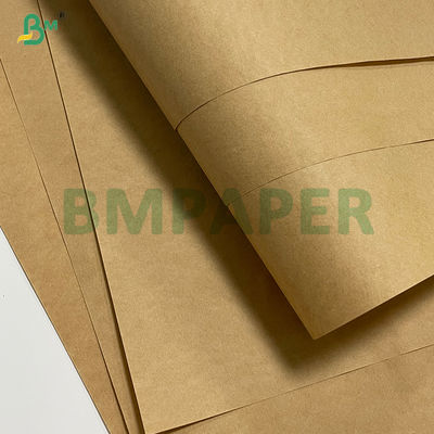 Papier kraft non blanchi 140 g/m² hautement extensible, 2000 mm en rouleau pour l'emballage de ciment