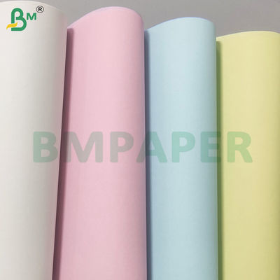 75Gsm 80Gsm CB CF CFB NCR Rouleaux de papier de copie en couleurs multiples