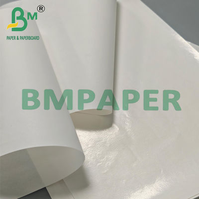 Papier kraft blanc PE enduit imperméable 35-70gsm 500x700mm pour emballage de boîtes alimentaires