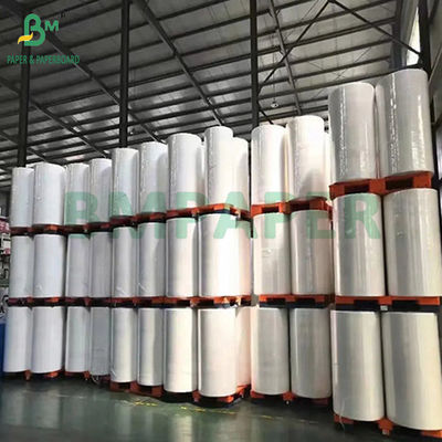 Rouleaux de papier thermique direct couchés 80GSM 90GSM pour caisse enregistreuse 490MM