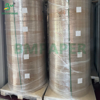 Rouleaux de papier thermique direct couchés 80GSM 90GSM pour caisse enregistreuse 490MM