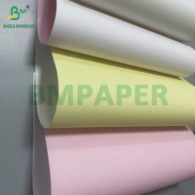 Papier autocopiant 55G à 80G, CB blanc, CFB rose, CF jaune, usage de bureau