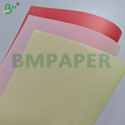 Rouleaux de papier translucide coloré semi-transparent 17gsm 22gsm