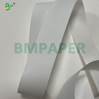FDA Material 25g 24mm Width Pure White Straw Wrapping Paper