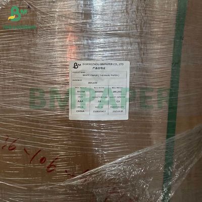 Surface lisse 60gr 65gr 70gr BPA libre papier sensible à la chaleur rouleau thermique