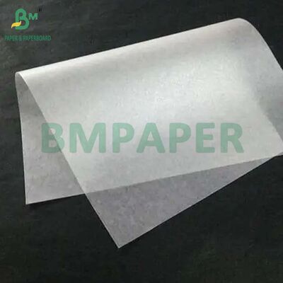 Papier de verre transparent sans danger pour les aliments 35GSM 40GSM pour l'emballage du beurre