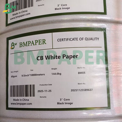 Rouleaux de papier autocopiant NCR 57 g/m² 60 g/m², rouleaux de 30,5 cm, CB blanc CFB bleu CF Canario