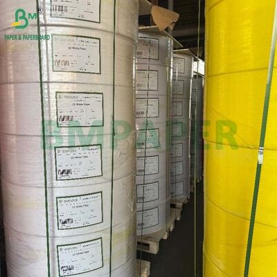 58 gm 65 gm NCR papier sans carbone Jumbo Roll Image bleue pour le livre de reçus