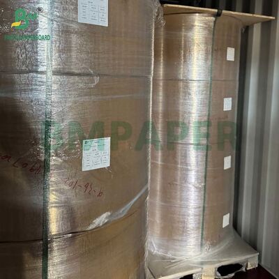 Étiquette thermique directe imperméable à l'eau 70 g 80 g Rouleaux de papier pour les autocollants