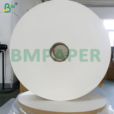 Rouleaux de papier thermique haute résistance et imperméable 65g/70g pour étiquettes