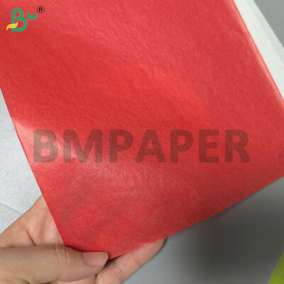 Papier alimentaire vitrifié à une face pour sac à fruits Couche intérieure Blanc Noir Rouge Couleur