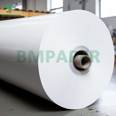 60 grs Top Coated Direct Thermal Register Paper Jumbo Roll Clear Image