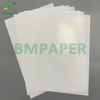 Papier chromo couché C1S brillant mat 80gsm 90gsm pour la fabrication d'étiquettes autocollantes