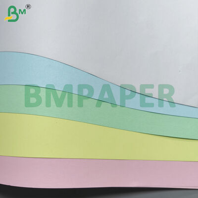 Papier inoxydable ordinaire de 20 lb 8,5 "x 11" Papier NCR multicolore
