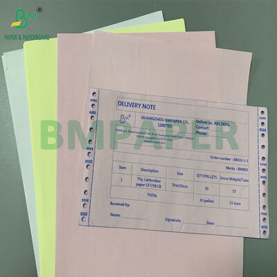 Papier autocopiant 48gsm 75gsm Premium à fort contraste d'image bleue pour des copies nettes