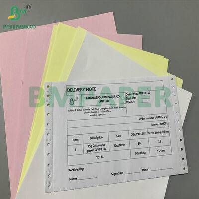 Papier autocopiant 48gsm 75gsm Premium à fort contraste d'image bleue pour des copies nettes