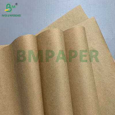 Papier kraft brun de haute résistance non recouvert 70 gm 80 gm pour la fabrication de sacs alimentaires