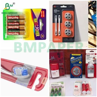 350 g 400 g 425 g Bon impression carton blanc à ampoules pour emballer des brosses à dents