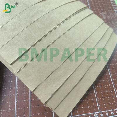 Papier kraft brun vierge 60 g/m² - 100 g/m² pour sacs à valve 20 kg 25 kg