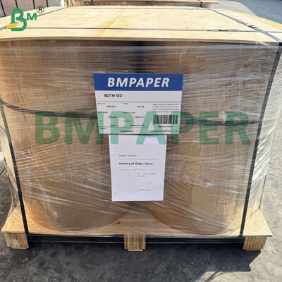 Papier MG blanc et brun Kraft 30-80 g/m² glacé à la machine de qualité alimentaire