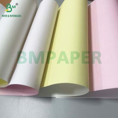 70 g de papier A4 NCR CFB rose CF jaune avec dos blanc pour les feuillets de dépôt