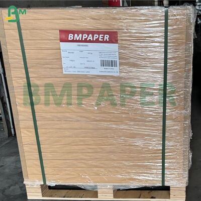 40 grammes de papier d'emballage de nourriture résistant à la graisse 5/7 Blanc blanchi 24x36 pouces