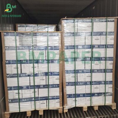 60GSM Papier sans carbone blanc brillant CB CF de 216 x 279 mm pour l'impression au laser