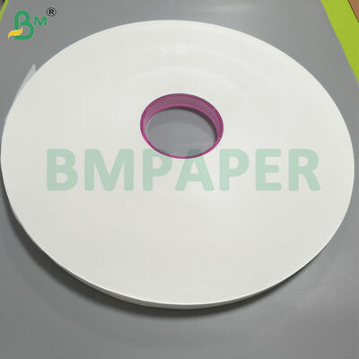 High Air Permeability Textured Paper 25gsm Precut Small Rolls For Cigarette Making