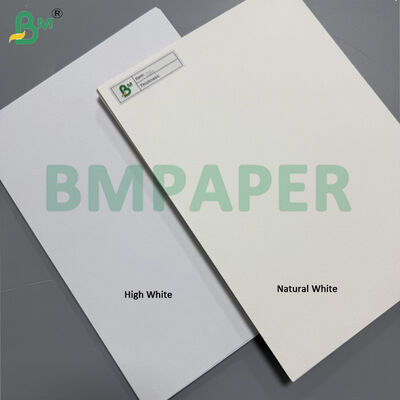 0.6mm 0.7mm Dessous de verre absorbants en carton | Feuilles de papier buvard en pâte blanche 16,5 "× 24,4"