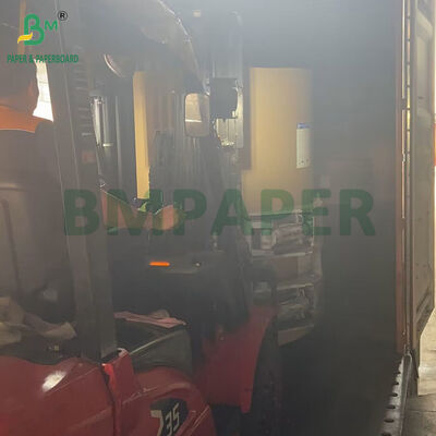 Rouleau de papier pour sacs d'emballage de ciment brun 80GSM 85GSM 90GSM haute extensibilité