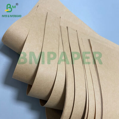 Rouleau de papier pour sacs d'emballage de ciment brun 80GSM 85GSM 90GSM haute extensibilité