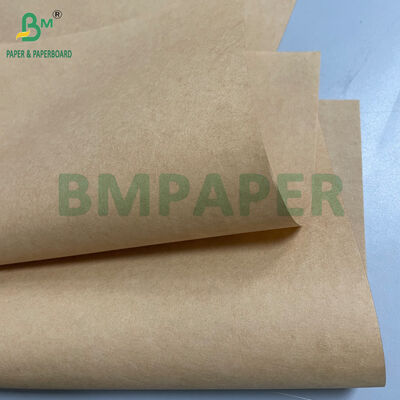 Rouleau de papier pour sacs d'emballage de ciment brun 80GSM 85GSM 90GSM haute extensibilité