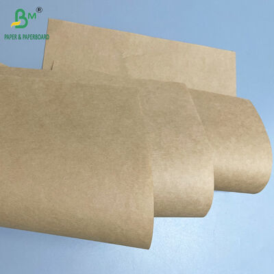 Rouleau de papier pour sacs d'emballage de ciment brun 80GSM 85GSM 90GSM haute extensibilité