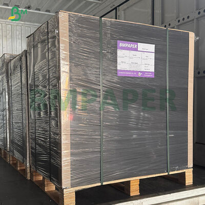 280g 300g de carton noir brillant en bois vierge pour le bricolage