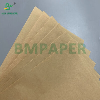 Papier kraft extensible 80 g/m² 90 g/m² brun/blanc pour sacs d'emballage de poudre industrielle
