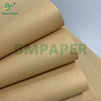 Papier kraft extensible 80 g/m² 90 g/m² brun/blanc pour sacs d'emballage de poudre industrielle